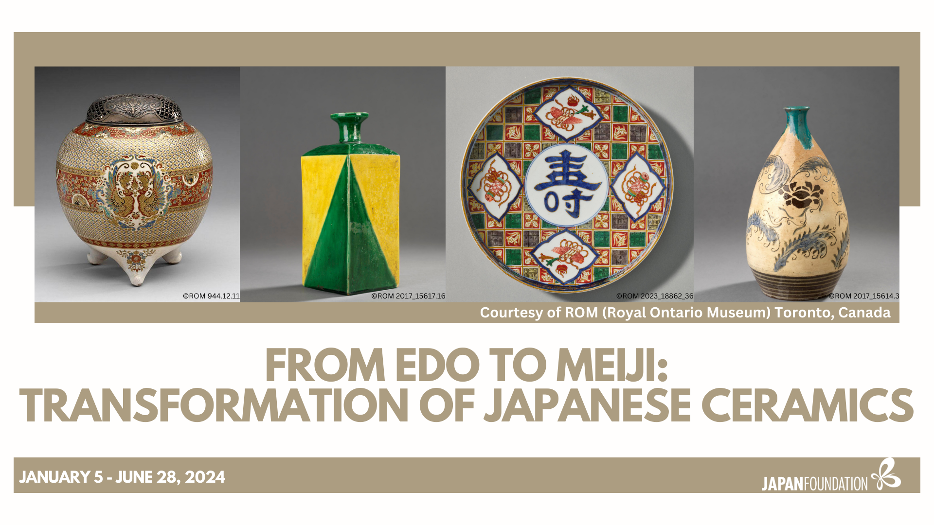 From Edo to Meiji: Transformation of Japanese Ceramics -The Japan 