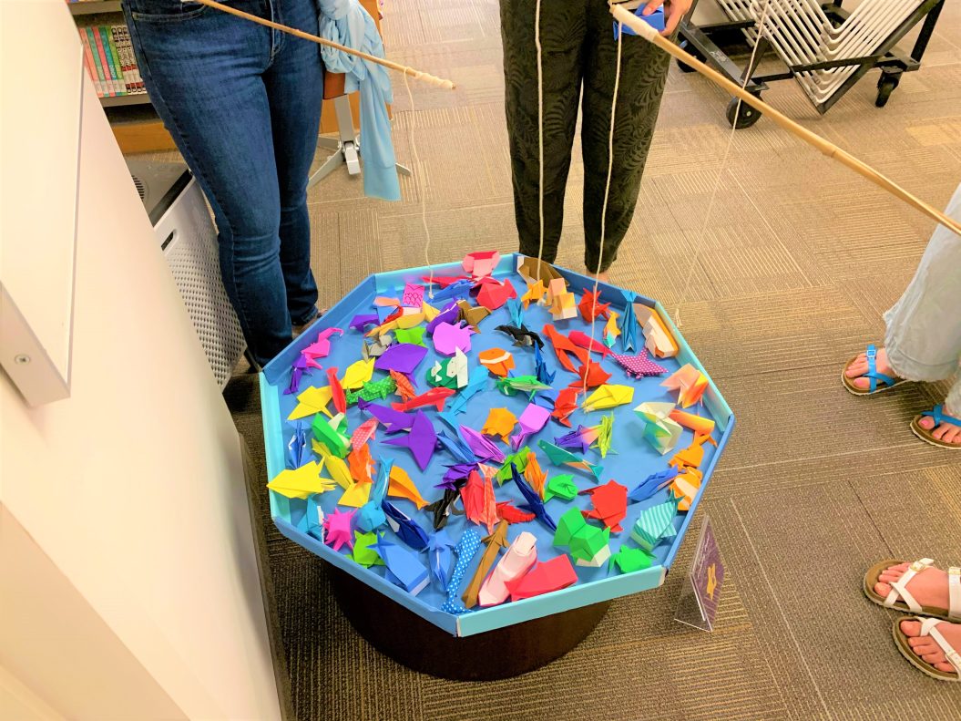 Origami Fishing Pond